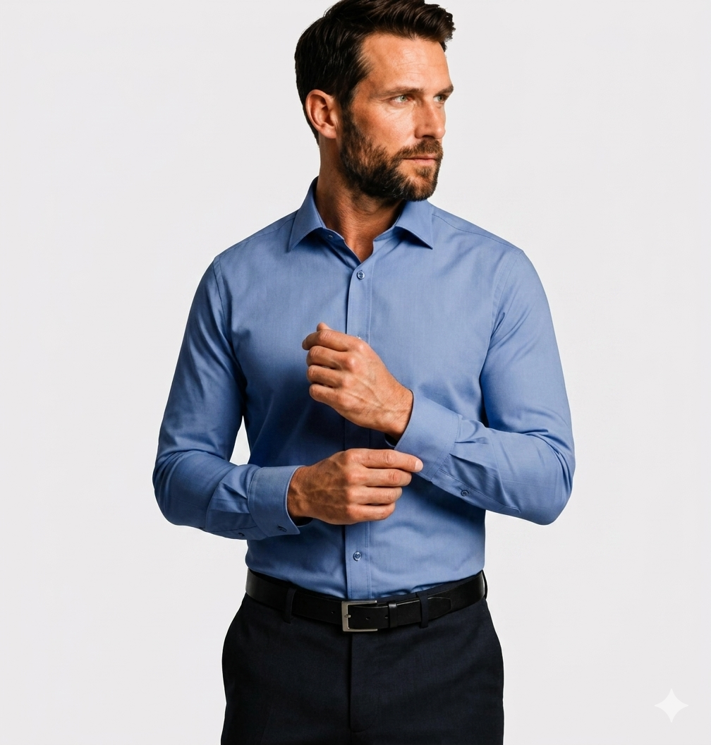 Non-Iron Anti-Sweat Stretch Shirt