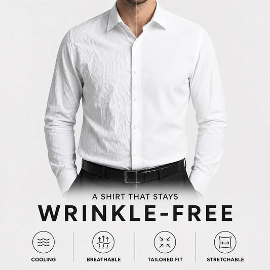 Non-Iron Anti-Sweat Stretch Shirt